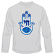 Blue Hamsa Chai Long Sleeve T-Shirt