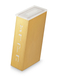 Adi Sidler Contemporary Brushed Aluminum Tzedakah Charity Box - Gold