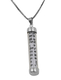 Sterling Silver Mezuzah Necklace Pendant with Chain
