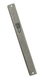 Aluminum Weather-proof Classic Mezuzah Case - Dark Silver
