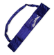 Yemenite Shofar Pouch Blue Velvet - Silver Embroidered Jerusalem Image