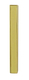 Aluminum Weather-proof Classic Mezuzah Case - Gold