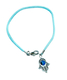 Colored Cord Kabbalah Bracelet - Hamsa Charm with Revolving Eye