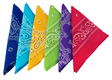Womens Paisley Cotton Head Scarf - Variety of Colors