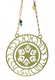 Shraga Landesman Brass Wall Hanging Hamsas - Anna Bekoach Prayer