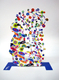 David Gerstein Free Standing Double Sided Music Sculpture - Piano Player
