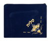 Dark Blue Velvet Tallit & Tefillin Bags Flowers design