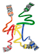 David Gerstein Brushes and Paint Free Standing or Wall Decoration - Art
