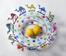 David Gerstein Laser Cut Fruit Bowl or Wall Decoration - Camels