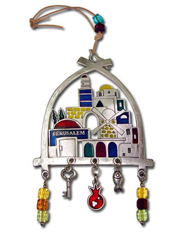 Colorful Jerusalem Wall Decoration 1 in stock