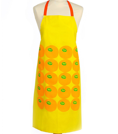 Barbara Shaw Kitchen Apron - Jaffa Oranges 2 in stock