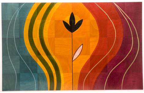 Floor Mat Sunset by Kakadu Art
