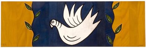 Table Runner Dove by Kakadu Art