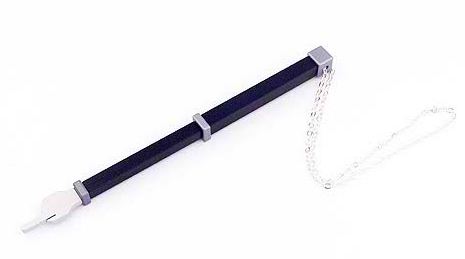 Black Anodized Aluminium Torah Pointer By Agayof