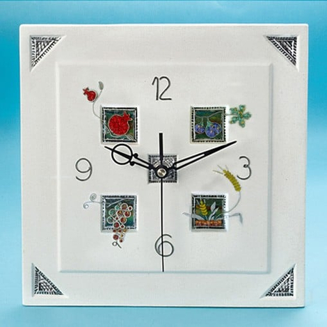 Seven Species Clock by Shulamit Kanter