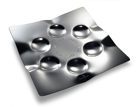 Moonscape Seder Plate by Laura Cowan
