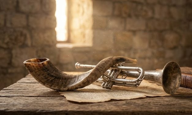Sounding of the Shofar or Trumpet?