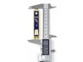 24K Gold Plated Mezuzah Case - Ten Commandments and Star of David