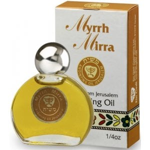 Frankincense and Myrrh Anointing Oil: Blessing From Jerusalem - 240ml / 8oz