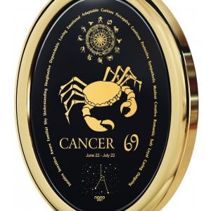 Cancer Zodiac Pendant by Nano Jewelry