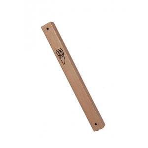 Aluminum Weather-proof Classic Mezuzah Case - Brown