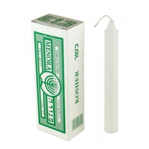 Kosher Standard Shabbat Candles - 6 in Box