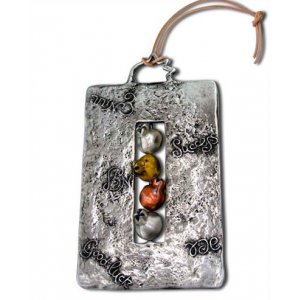 Wall Hanging Blessing with Multicolor Pomegranates
