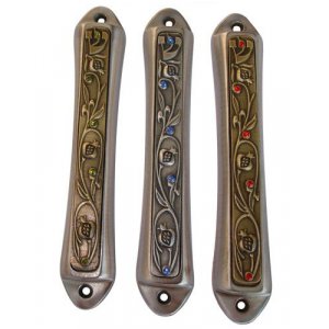 Pomegranate Mezuzah Case by Yealat Chen