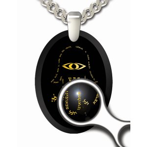 Prayer for Healing Hamsa Kabbalah Necklace By Nano