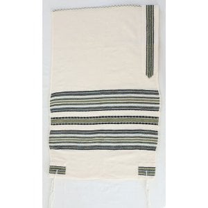 Weaving Creation Hand Woven Tallit Bina - Understanding