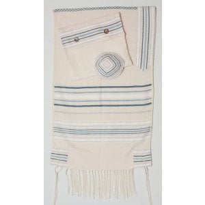 Weaving Creation Hand Woven Tallit Chesed - Kindness