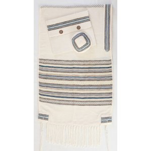 Weaving Creation Hand Woven Tallit Hod - Majesty