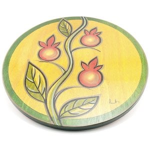 Climbing Pomegranate Lazy Susan by Kakadu Art