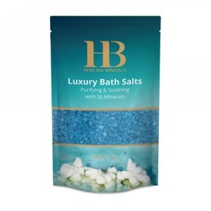 H&B Dead Sea Blue Bath Salts - Lavender