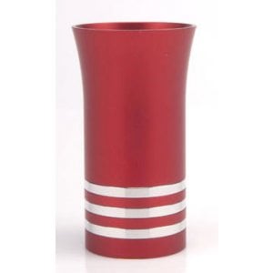 Kiddush Cup by Agayof - Radiant Red