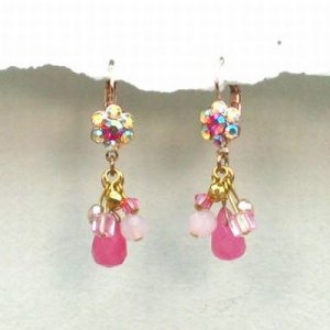 Pink Ahuvah Earrings of Love by Edita