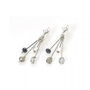 Silver Sparks Earrings by Edita