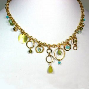 Spring Green Necklace by Edita