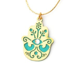 Hamsa Pendant Against the Evil Eye by Shahaf