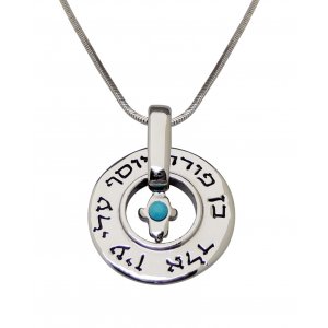 Ben Porat Yosef Rhodium Necklace with Hamsa