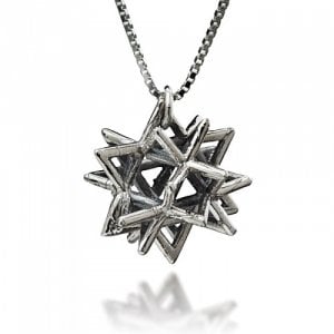 Secret Of Merkabah Pendant - HaAri Kabbalah Jewelry