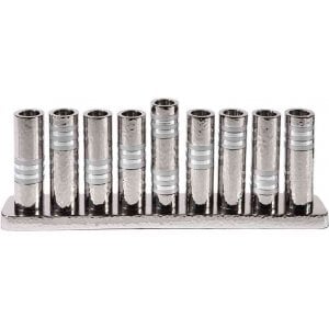 Yair Emanuel Hammered Nickel Hanukkah Menorah - Decorative Tube Candle Holders