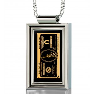 Million Dollars Handsome Framed Pendant For Men