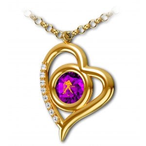 Aquarius Pendant By Nano - Gold Plated