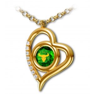Taurus Pendant By Nano - Gold Plated