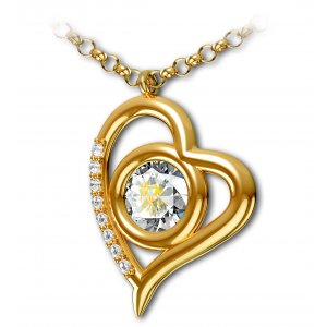 Gemini Pendant By Nano - Gold Plated