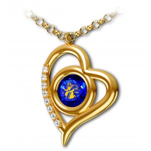 Virgo Pendant By Nano - Gold Plated