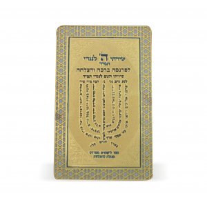 Pocket Size Velvet Holder with Laminated Cards - Amulets for Success