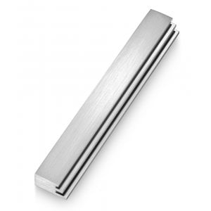 Adi Sidler Laser Cut Steps Design Mezuzah Case - Silver