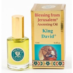 Gold Series Blessing from Jerusalem - King David Anointing Oil 0.4 fl.oz (12ml)